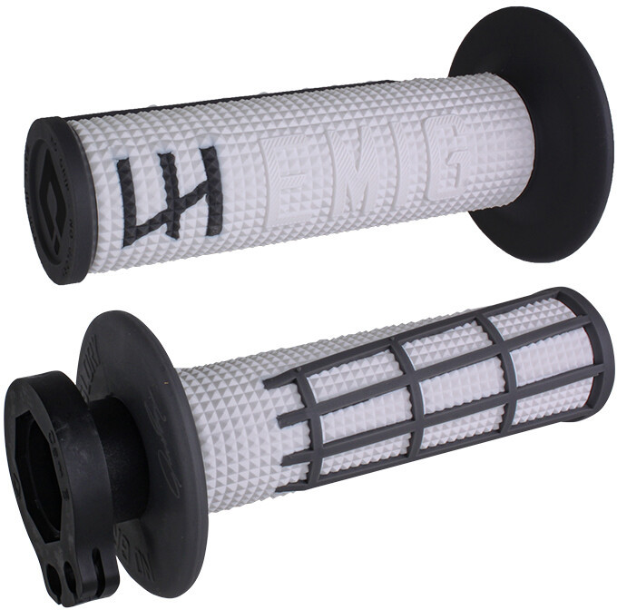Odi - Emig 2.0 - V2 Lock-on Grip White/graphite - H36E2WH