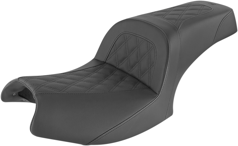 Saddlemen - Slim Lattice Stitched Seat - Indian - Slim LS 2-Up Seat - I20-06-162