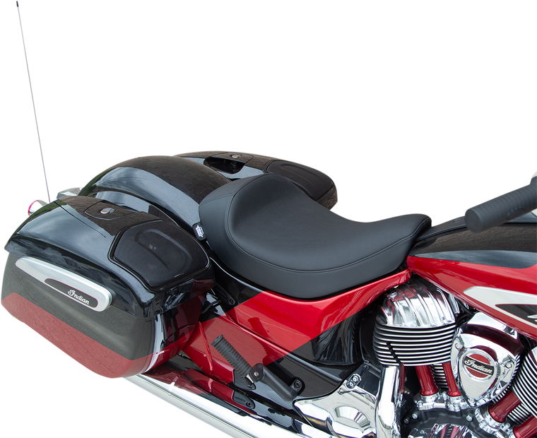 Drag Specialties - Solo Seat - Smooth - Vinyl - '14-'22 Indian - Solo Seat - 0810-2265