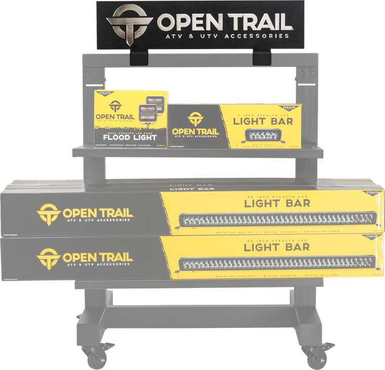 Open Trail - Battery Display Open Trail Header - 30" HEADER OPEN TRAI