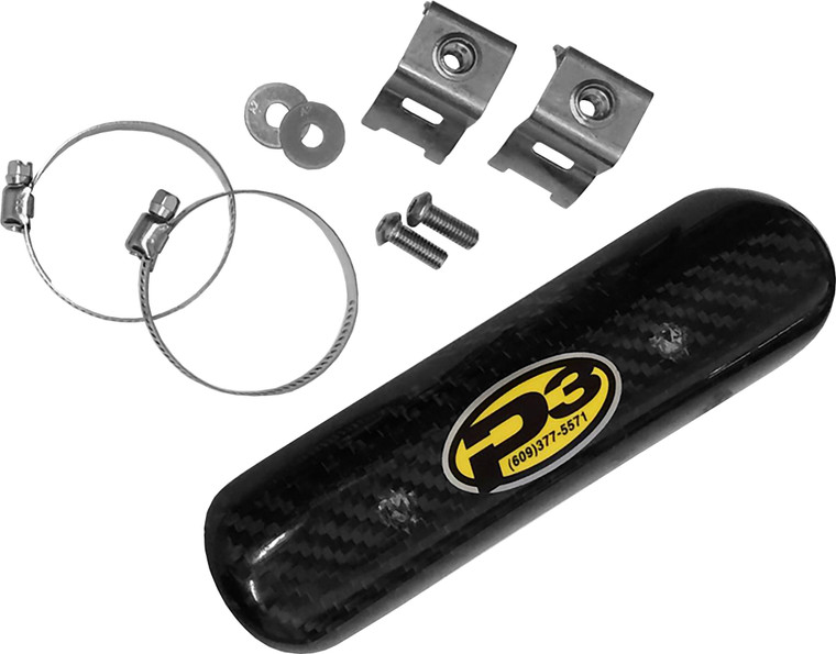 P3 - Heat Shield Carbon Fiber 5" Universal - 200005 P3 - Heat Shield Carbon Fiber 5" Universal - 200005