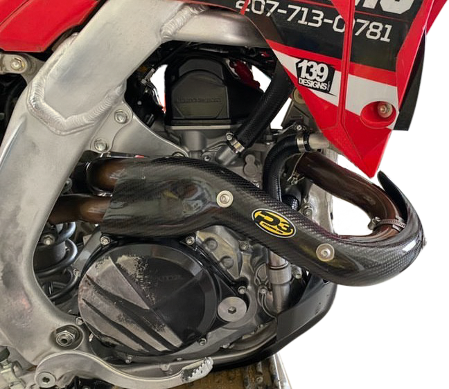 P3 - Heat Shield Carbon Stk Pipe Hon - 205076