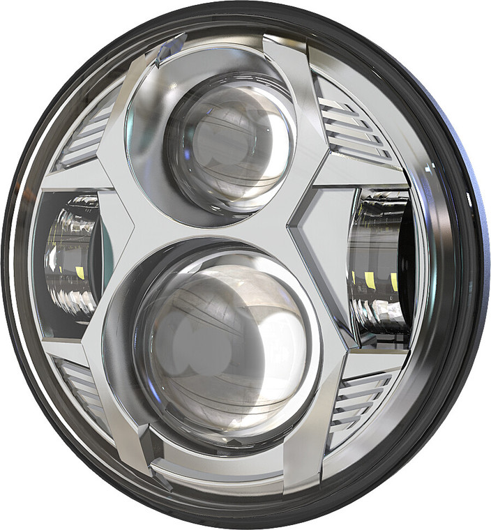 Pathfinder - 5 3/4" Led Headlight Chrome - HDP5C