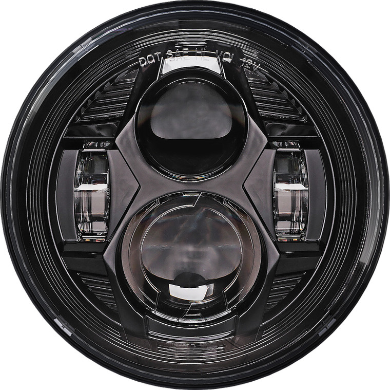 Pathfinder - 7" Led Headlight Black - HDP7B