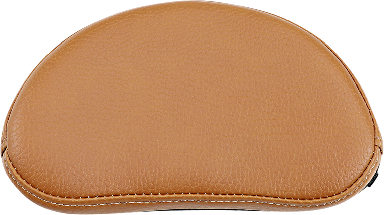 Drag Specialties - Smooth Sissy Bar Pad - Brown - Backrest Pad  Smooth - 0822-0316
