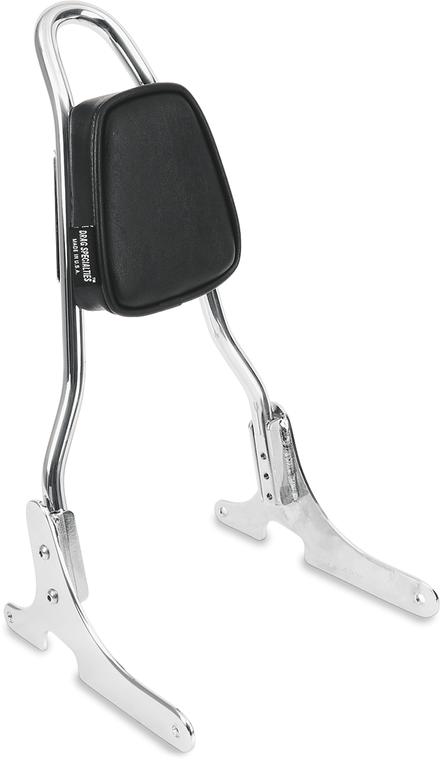 Drag Specialties - Tapered Smooth Sissy Bar Pad - Sissy Bar Pad  Smooth - 0822-0341