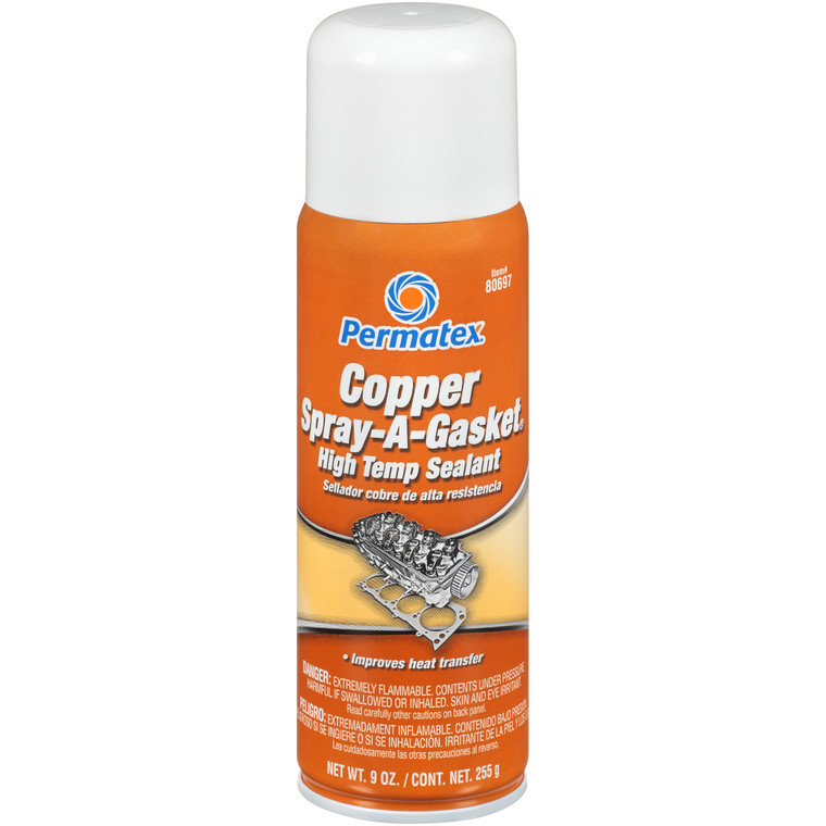 Permatex - Copper Spray-a-gasket 9oz - 80697 Permatex - Copper Spray-a-gasket 9oz - 80697