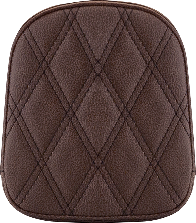Saddlemen - Sissy Bar Pad - Lattice Stitched - Brown FL '99-'22 - Sissy Bar Pad - 40745