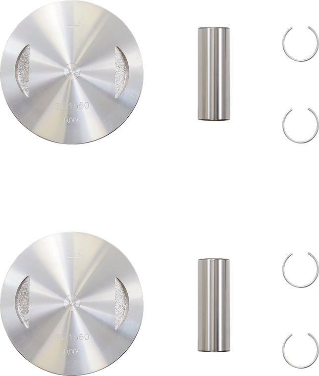Drag Specialties - Piston Kit - +.005" - Twin Cam - Replacement Piston Kit - 0911-0081