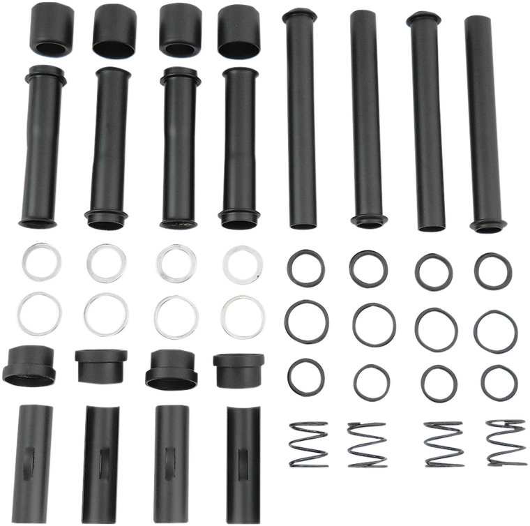 Drag Specialties - Pushrod Tube Kit - Black - XL - Pushrod Tube Kit - 77334B
