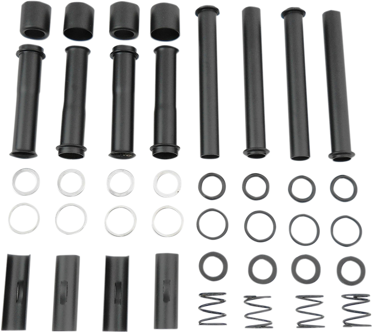 Drag Specialties - Pushrod Tube Kit - Black - XL - Pushrod Tube Kit - 77335B
