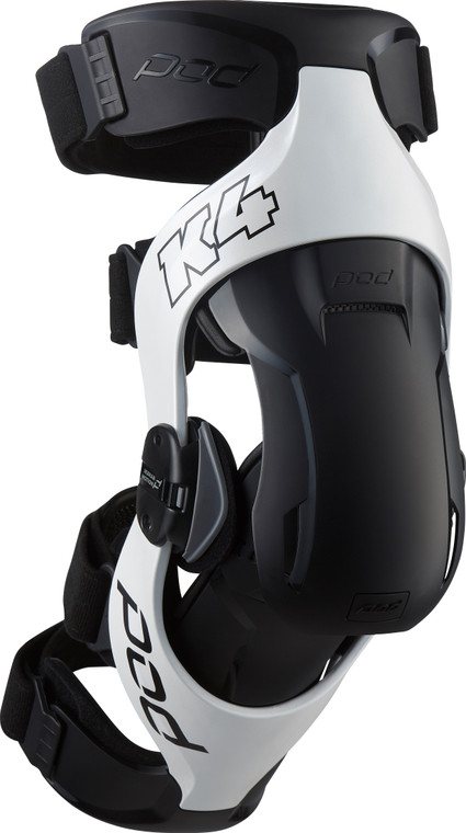 Pod - K4 V2.0 Knee Brace (rt) White/black Md/lg - K4023-058-MD/LG