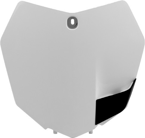 Polisport - Front Number Plate White - 8659100002