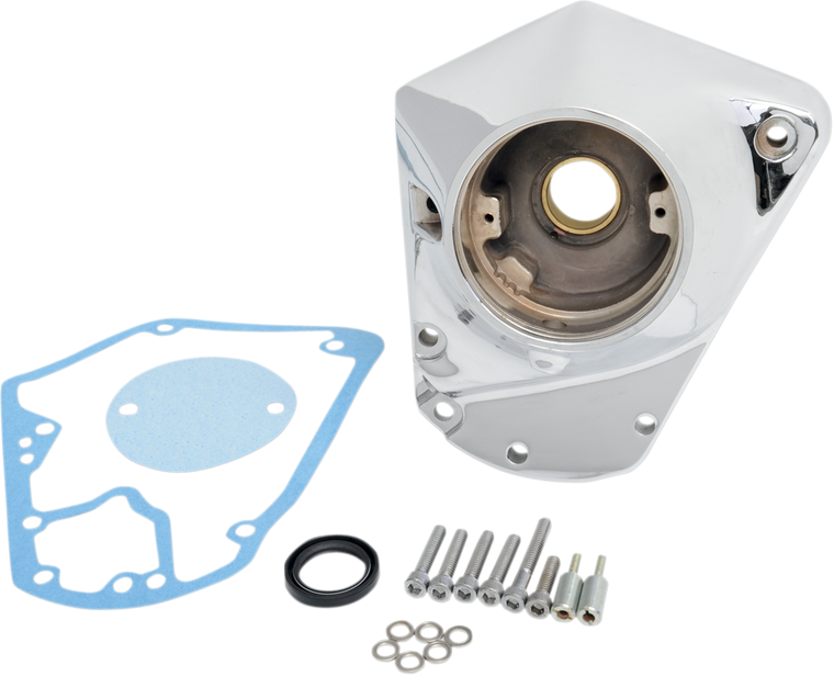 Drag Specialties - Cam Cover - Chrome - Big Twin - Cam Cover - 35-0015