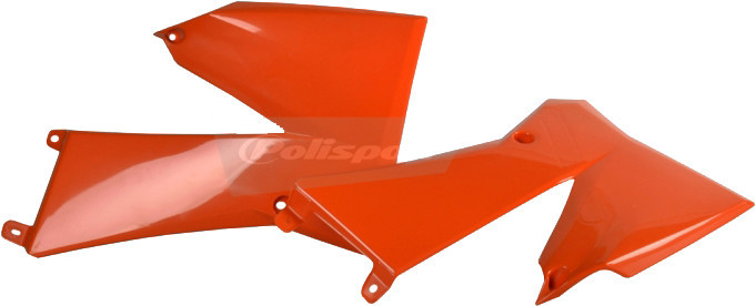 Polisport - Radiator Shrouds Orange - 8428300001