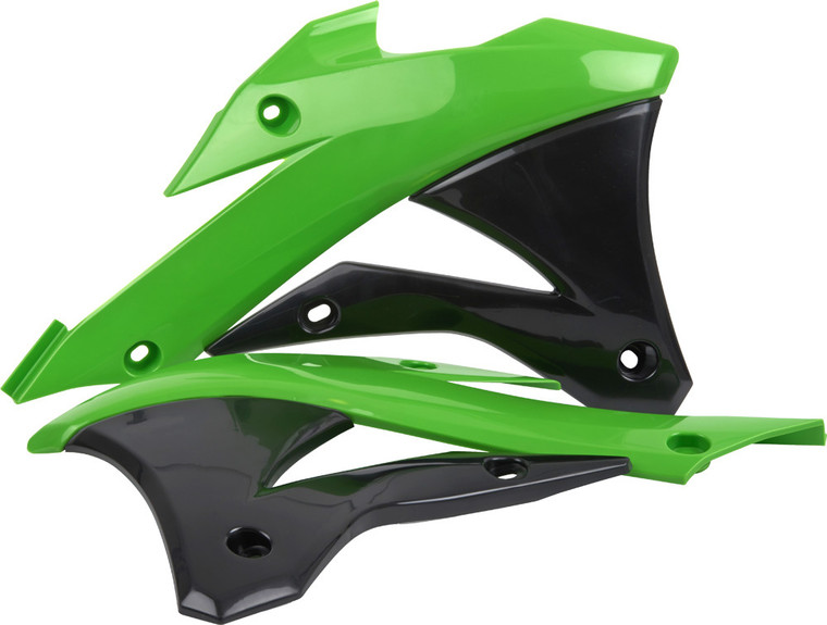 Polisport - Radiator Shroud Green - 8417300001
