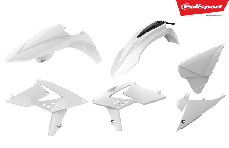 Polisport - Plastic Body Kit White - 90704