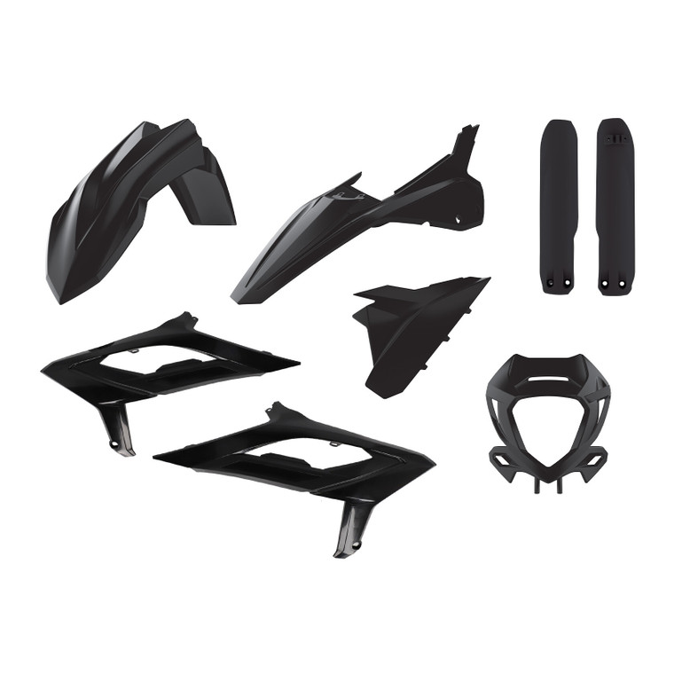 Polisport - Plastic Body Kit Beta Black - 91317