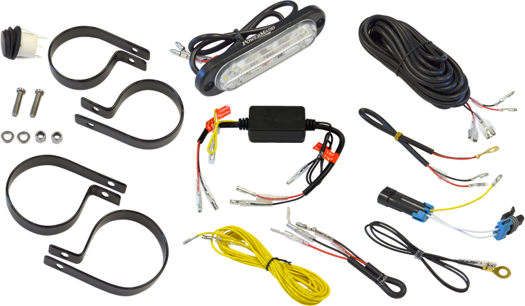 Powermadd - Utv Auto Reverse Light Kit Pol - 66008 Powermadd - Utv Auto Reverse Light Kit Pol - 66008