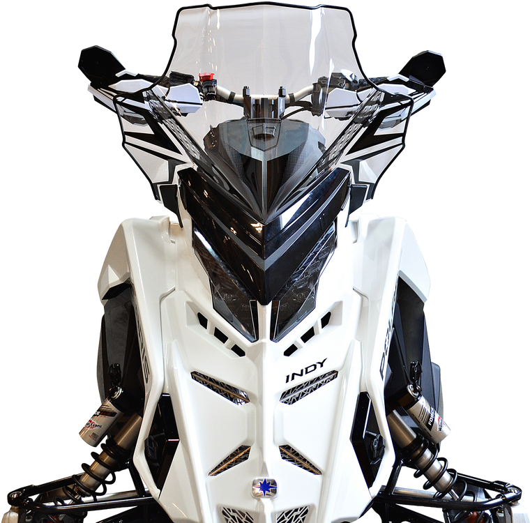 Powermadd - Cobra W/s Mid Clear/blk 18" Pol Matryx - 14630