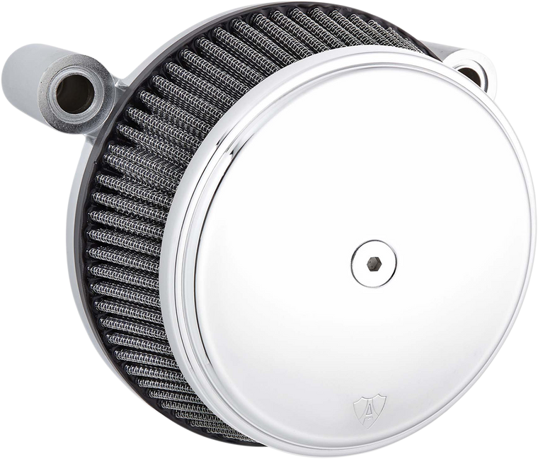 Arlen Ness - Smooth Sucker 1 - Synthetic Steel -  XL - Big Sucker Stage I Air Filter Kit with Synthetic Filter  Smooth - 50-334