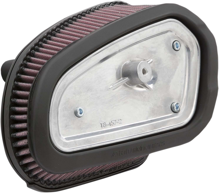 Arlen Ness - Big Sucker Stage-1 - Black - FL - Big Sucker Stage I Air Filter Kit - 18-459