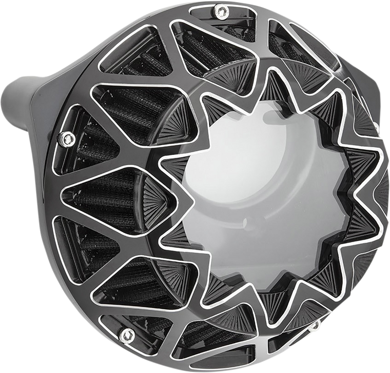 Arlen Ness - Crossfire Air Cleaner - Black - Crossfire Air Cleaner - 600-038