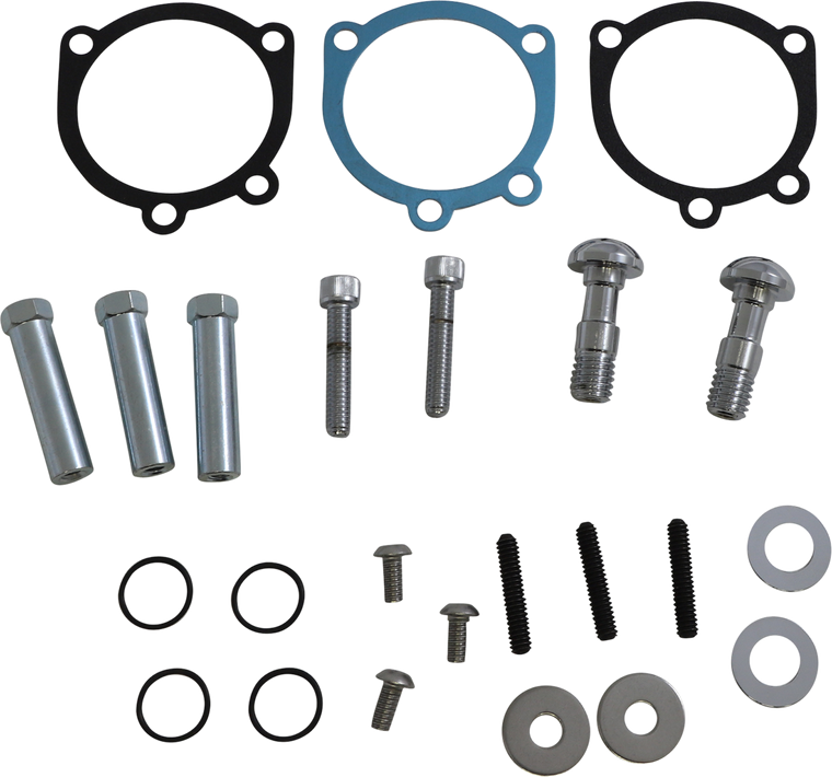 Arlen Ness - Stage 1 Air Cleaner Gasket/Hardware Kit - Big Sucker Air Cleaner Replacement Components - 602-008