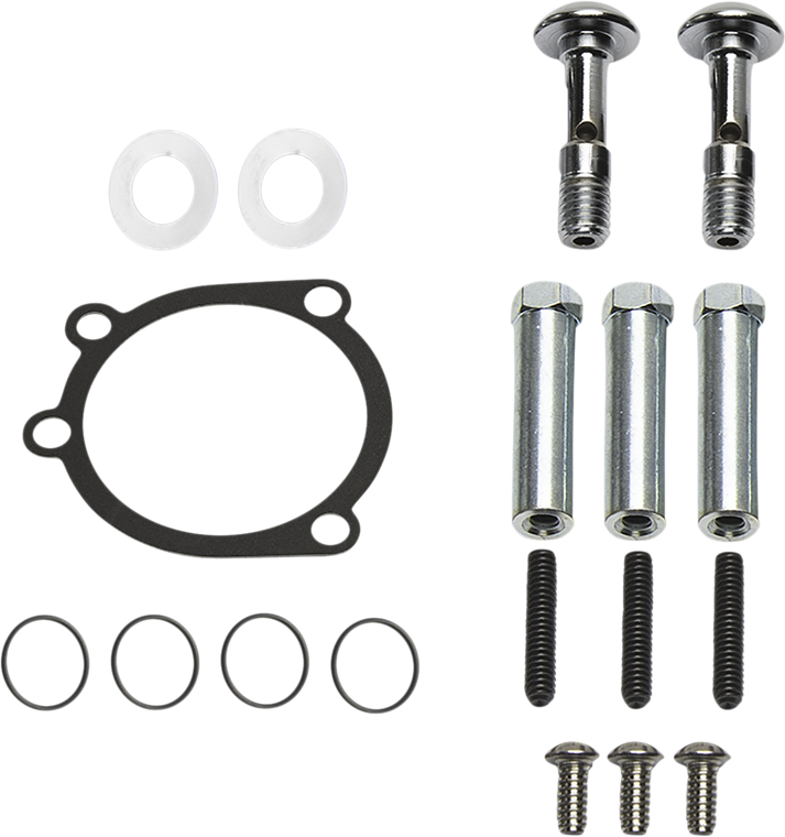 Arlen Ness - Stage 1 Air Cleaner Gasket/Hardware Kit - Big Sucker Air Cleaner Replacement Components - 602-011