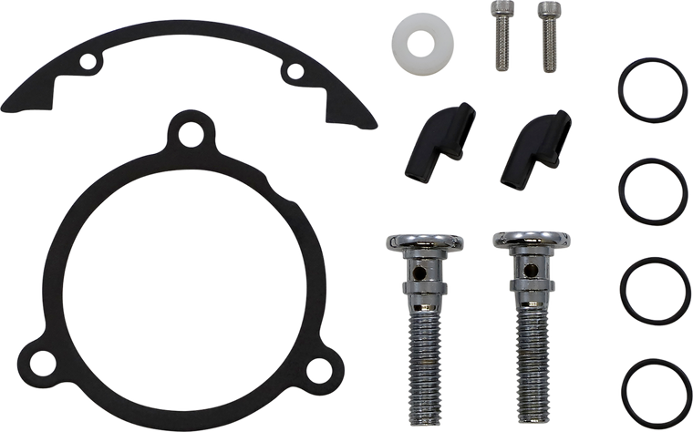 Arlen Ness - Stage 1 Air Cleaner Gasket/Hardware Kit - Big Sucker Air Cleaner Replacement Components - 602-013