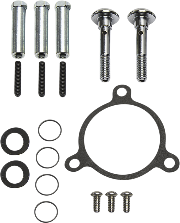 Arlen Ness - Stage 1 Air Cleaner Gasket/Hardware Kit - Big Sucker Air Cleaner Replacement Components - 602-015