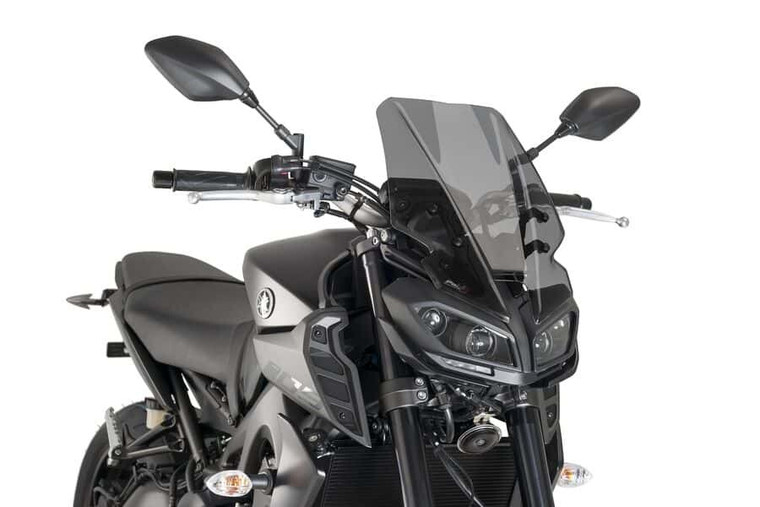 Puig - Windscreen Naked New Gen Touring Dark Smoke - 9377F