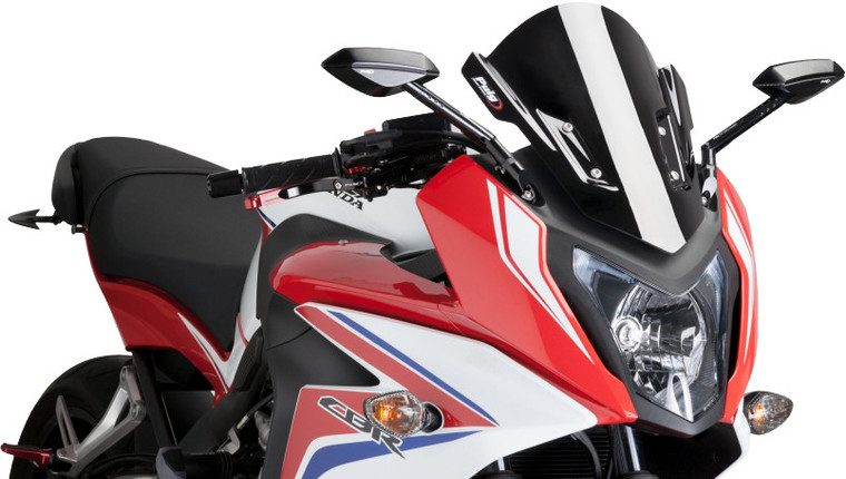 Puig - Windscreen Racing Black - 7003N