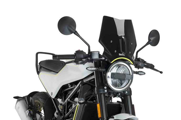 Puig - Windscreen Naked New Gen Sport Black - 9702N