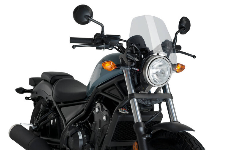 Puig - Windscreen Naked New Gen Sport Clear Hon - 3829W