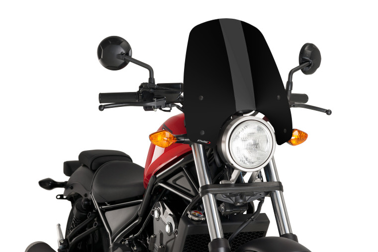 Puig - Windscreen Naked New Gen Touring Black - 9462N