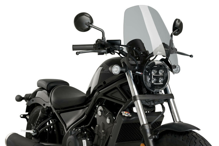 Puig - Windscreen Naked New Gen Touring Smoke - 9462H