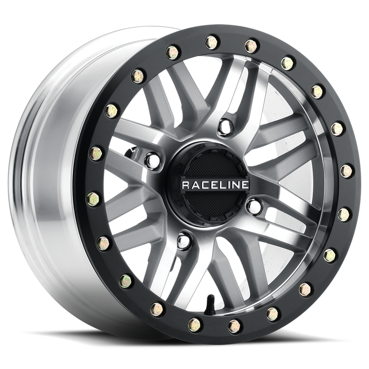 Raceline - Ryno Bdlk Wheel 15x7 4/156 5+2 (+10mm) Blk/as Cast - A91MA-57056+10