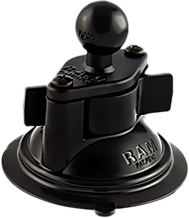 Ram - 3.3" Dia. Suct Cup W/ 1" Ball - RAM-B-224-1U