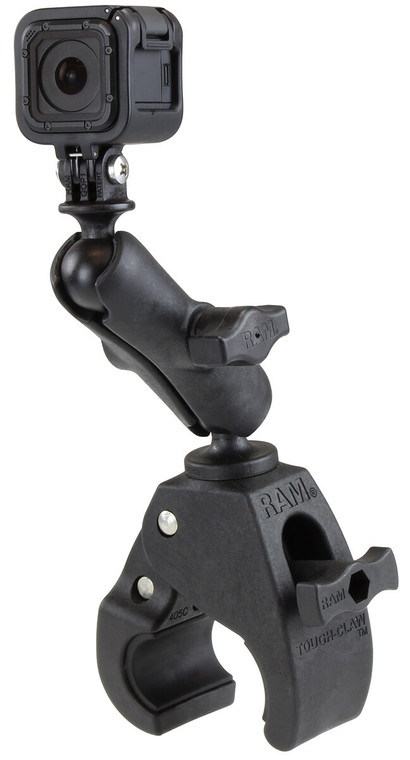 Ram - Unpkd Ram Tough-claw W/ Go Pro Base - RAP-B-404-GOP1U