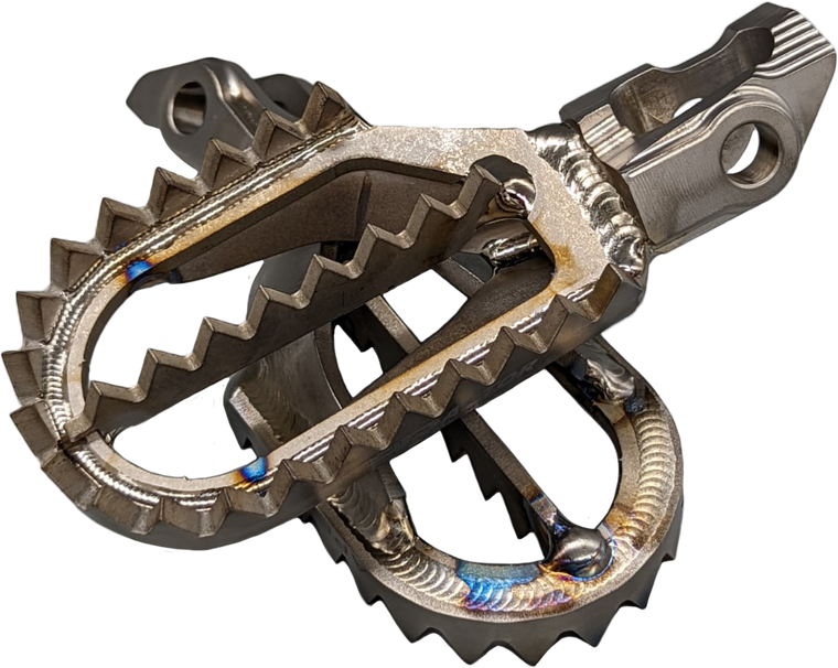Raptor - Titanium Foot Pegs 5mm Back From Stock - RX023 5MM BACK Raptor - Titanium Foot Pegs 5mm Back From Stock - RX023 5MM BACK