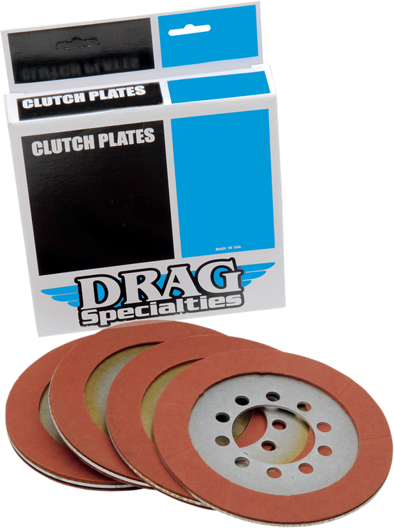 Drag Specialties - Organic Plates - Clutch Friction Plate Set - 1131-0428