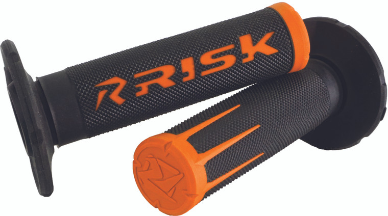 Risk Racing - Fusion 2.0 Motorcycle Grips Orange - 287