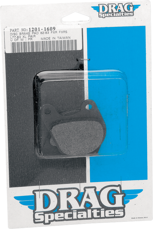 Drag Specialties - Brake Pads - XL/FX - Brake Pads - 16-0907SCP-2