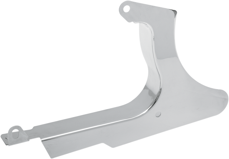 Drag Specialties - Lower Belt Guard - 00-05 FXST 00-06 FLST - Chrome - Rear Belt Guard - G32-0316