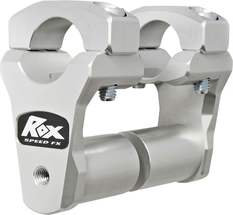 Rox - Pivoting Bar Riser 2" Silver - 1R-P2PPS10A