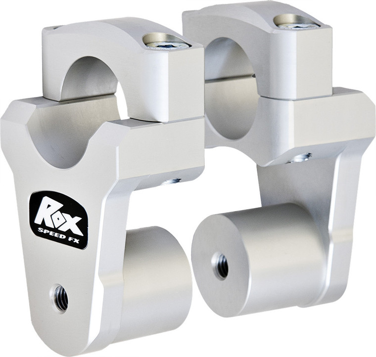 Rox - Pivoting Bar Riser 2" Silver - 1R-P13R-2125
