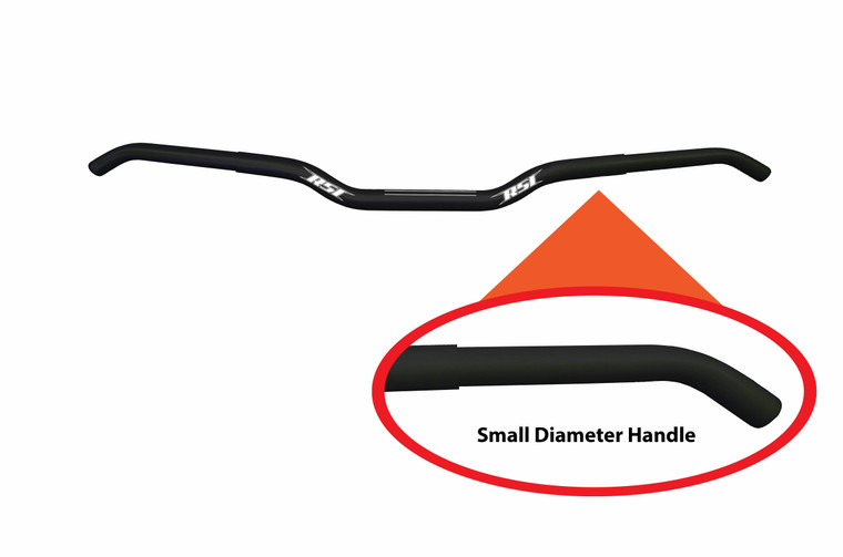 Rsi - Slim Jim Handlebar Black - T8-10R-SJ-BLK