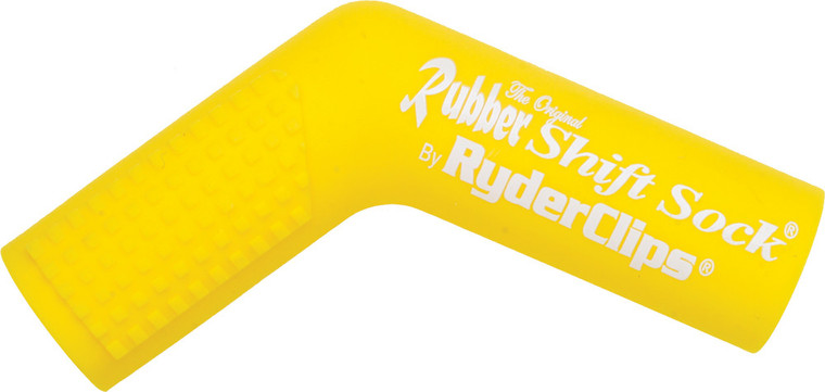 Ryder Clips - Rubber Shift Sock (yellow) - RSS-YELLOW