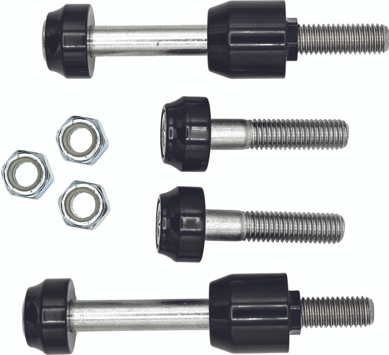 Santoro Fabworx - Way Kool Shock Mount Black Dyna 09-17 - SF40001